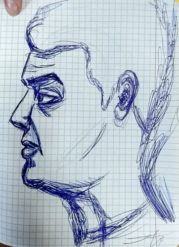 Портрет учителя Вика И.