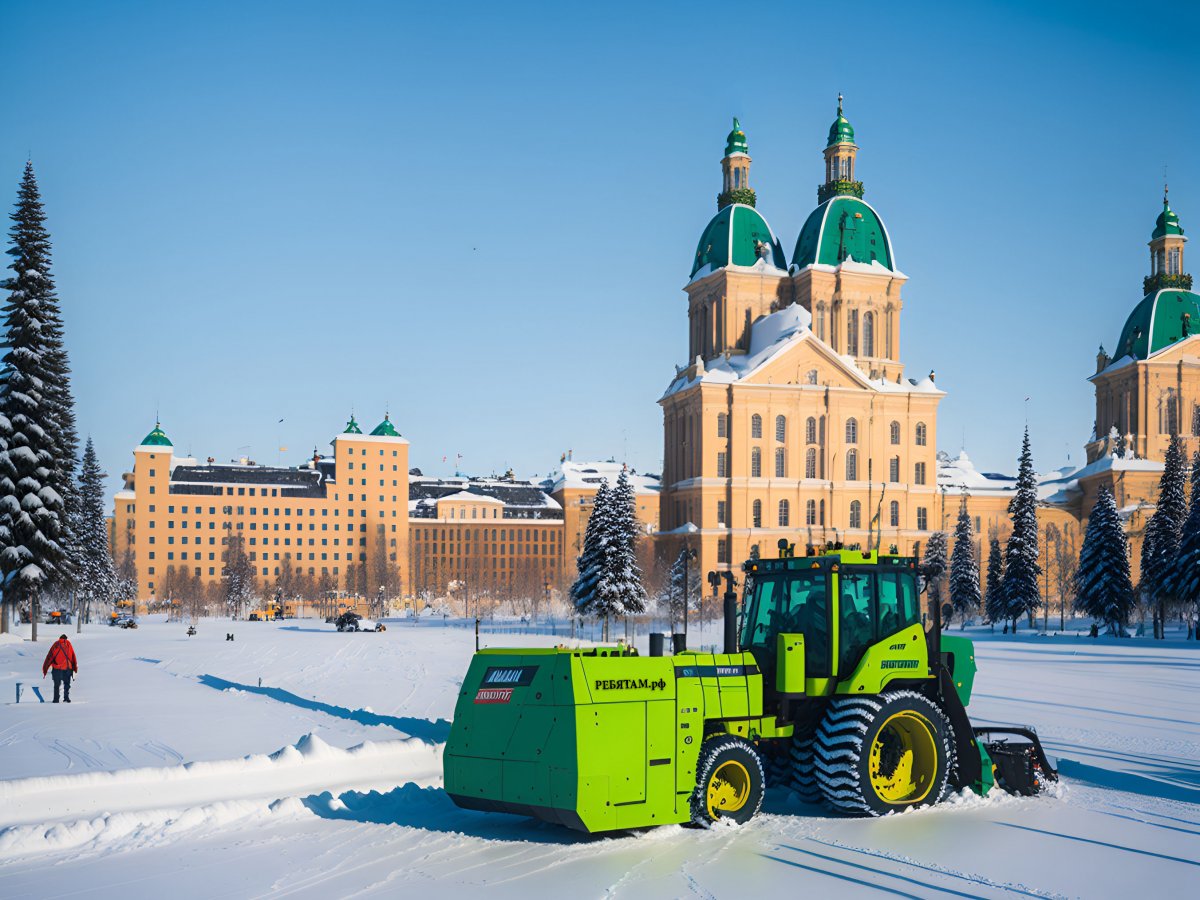 Уборка снега